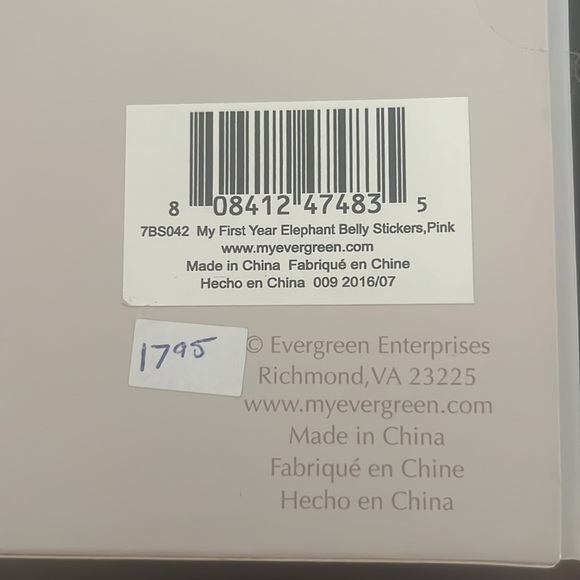 NWT First Year Baby Stickers - Picture 2 of 5